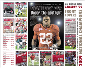2009 BCS: Gameday Covers Poster
