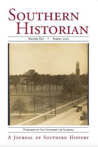 2020 Southern Historian Volume 41