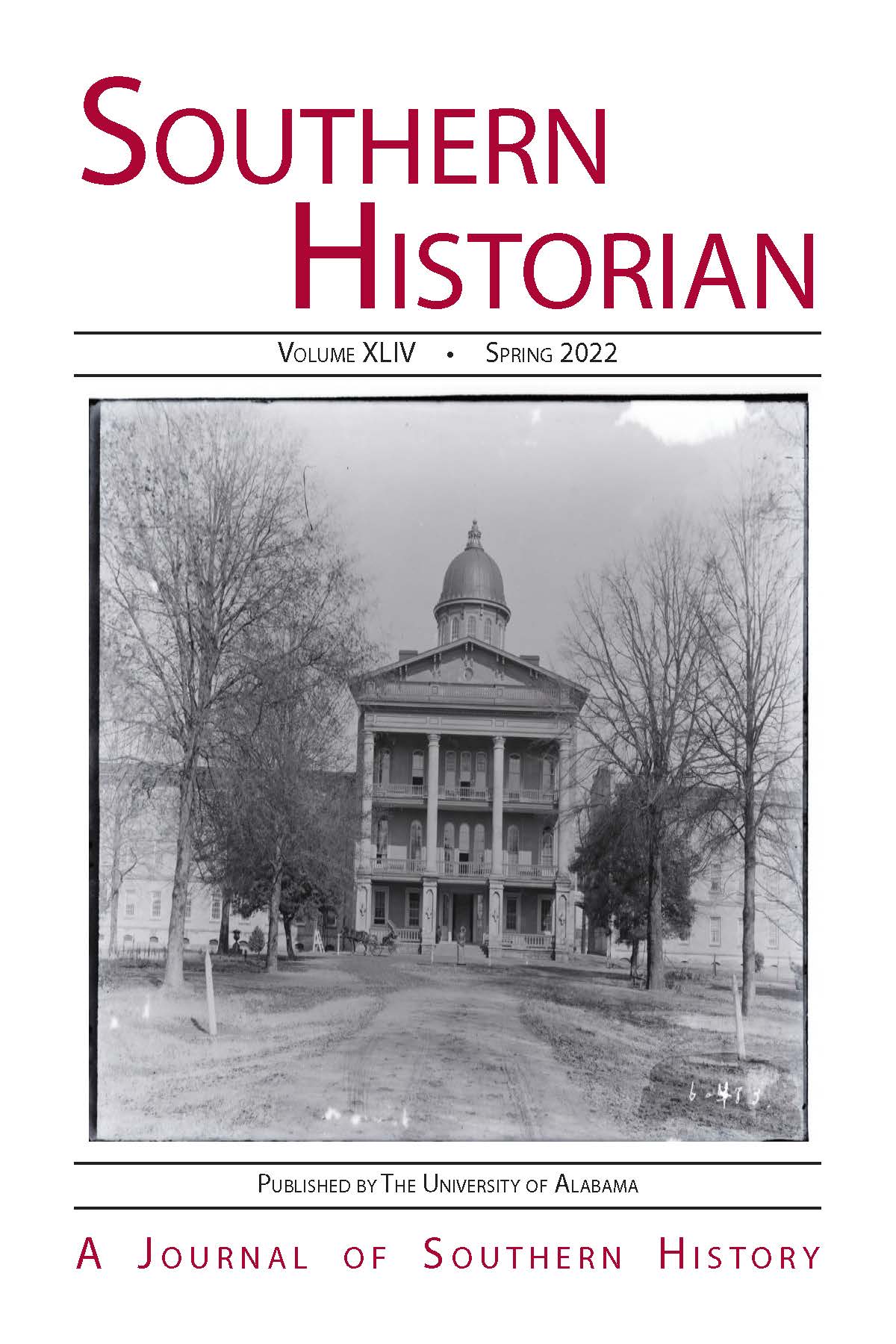 2022 Southern Historian Volume 43