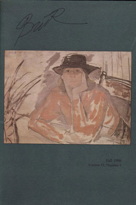 1986 BWR Volume 13.1 Fall/Winter