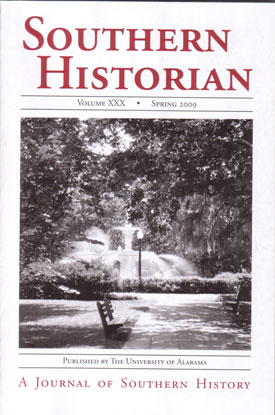 2009 Southern Historian Volume 30