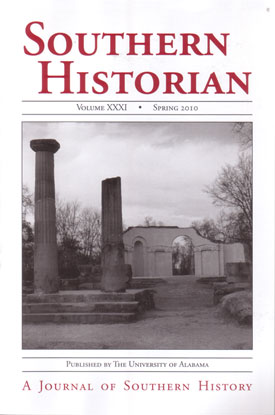 2010 Southern Historian Volume 31