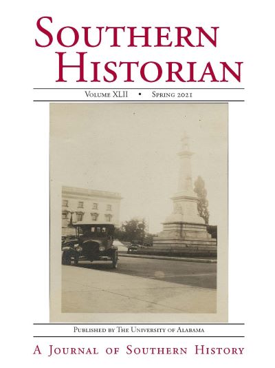 2021 Southern Historian Volume 42